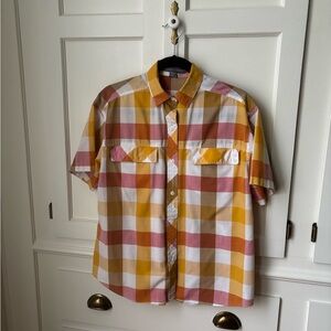 Vintage Multicolor Plaid Shirt